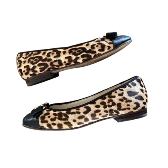 Sam Edelman Mage Leopard Ballet Flats 5 - Picture 2 of 7